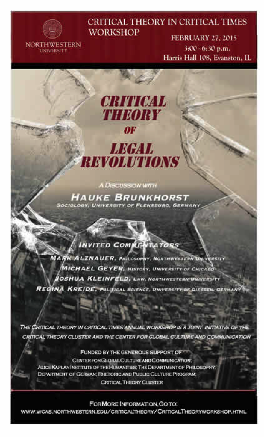 Critical Theory of Legal Revolutions